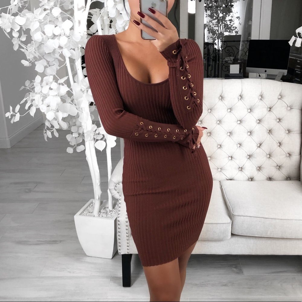 REPOSH EkAttire GRATITUDE in Chocolate